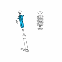 OEM 2020 Toyota Corolla Suspension Support Diagram - 48750-12050