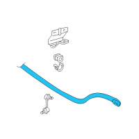 OEM 2001 Lexus IS300 Bar, Stabilizer, Front Diagram - 48811-53010