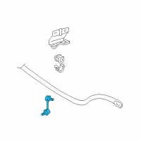 OEM 2004 Lexus IS300 Link Assy, Front Stabilizer Diagram - 48820-22041