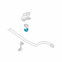 OEM Lexus IS300 Bracket, STABILIZER Diagram - 48824-22090