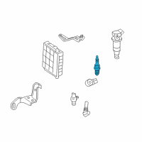 OEM Toyota Spark Plug Diagram - 90919-01191