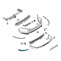 OEM 2020 Lincoln Aviator Reflector Diagram - LC5Z-15A449-A