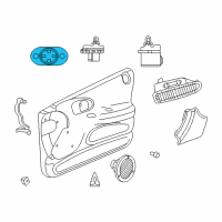 OEM 1999 Chrysler Concorde Switch-Mirror Diagram - 4760174AE