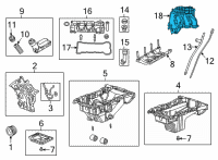 OEM Jeep Grand Cherokee L Plenum-Intake Diagram - 68490796AA