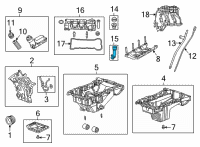 OEM 2020 Jeep Grand Cherokee Tube-Oil Filler Diagram - 68241630AA