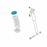 OEM 2007 Dodge Charger INSULATOR-Spring Diagram - 4895372AB