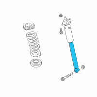 OEM 2009 Dodge Charger ABSORBER-Suspension Diagram - 4782712AE