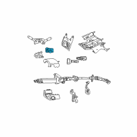 OEM 2005 Jeep Wrangler Switch-Ignition Diagram - 4793576AC