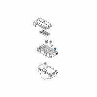 OEM 2004 Kia Sedona Relay Diagram - 0K55267740B