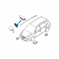 OEM 2008 Kia Rondo Clock Spring Contact Assembly Diagram - 934901D550