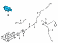 OEM Hyundai Sensor-DIFF.PRESSURE Diagram - 39360-2M415