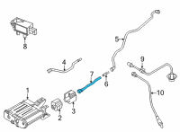 OEM 2022 Hyundai Santa Fe HOSE-TANK TO CANISTER Diagram - 31473-CL500