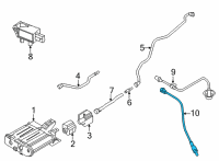 OEM 2022 Kia Sorento Oxygen Sensor Assembly Diagram - 392102M425