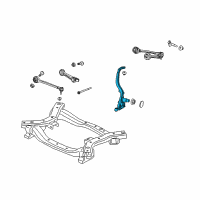 OEM 2006 Dodge Charger Suspension Knuckle Front Left, Left Diagram - 5290547AB