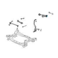 OEM 2019 Chrysler 300 Front Upper Control Arm Diagram - 68045131AE