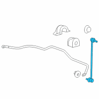 OEM 2008 Acura RDX Link, Front Stabilizer Diagram - 51320-STK-A01