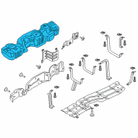 OEM 2021 Ford F-350 Super Duty Fuel Tank Diagram - LC3Z-9002-R