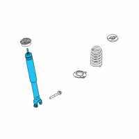 OEM 2011 Ford Taurus Shock Diagram - CG1Z-18125-A