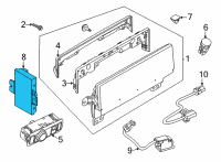 OEM Ford Mustang Mach-E CONTROL Diagram - LJ8Z-19980-A