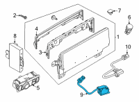 OEM 2022 Ford Mustang Mach-E WIRE ASY Diagram - LJ8Z-14A318-A