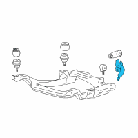 OEM 2006 Mercury Monterey Bracket Diagram - 3F2Z-6F055-AA