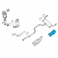 OEM Chrysler 200 Shield-Spare Tire Diagram - 68083361AA