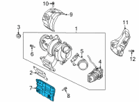 OEM Kia Sorento Protector-Heat Diagram - 285262S301