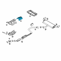 OEM 2021 Hyundai Ioniq Protector-Heat Center Diagram - 28793-F2000