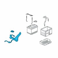 OEM Honda CR-V Cable Assembly-, Starter Diagram - 32410-TNY-G01