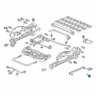 OEM 2005 Honda Accord Switch Assembly, Power Seat (Graphite Black) Diagram - 35950-SM4-J32ZD