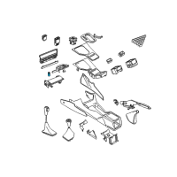 OEM 2012 BMW 535i xDrive Lighter Element Diagram - 61-34-9-308-246