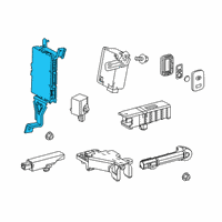 OEM Toyota Sequoia Control Module Diagram - 89990-0C030