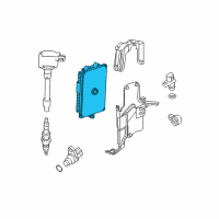 OEM 2019 Honda CR-V CONTROL MODULE, POWERTRAIN (REWRITABLE) Diagram - 37820-5PH-A01