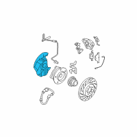 OEM 2009 BMW M3 Protection Plate Left Diagram - 34-11-2-283-723