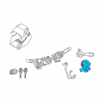 OEM 2010 Toyota Corolla Sensor Diagram - 89245-0R020