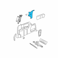 OEM 2011 Chrysler Town & Country Panel-D Pillar Diagram - 1HT04BD1AD