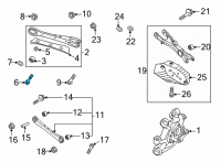 OEM Kia Sorento Bolt-Flange Diagram - 577623E000