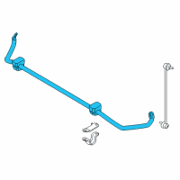 OEM 2014 BMW 640i Gran Coupe Stabilizer Front With Rubber Mounting Diagram - 31-35-6-786-411