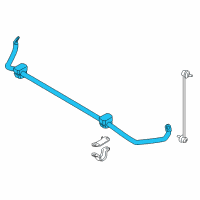 OEM 2018 BMW 640i Gran Coupe Stabilizer Front With Rubber Mounting Diagram - 31-35-6-786-411