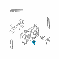 OEM Nissan Altima Motor Assy-Fan Diagram - 21487-0Z000