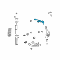 OEM 2011 Dodge Nitro Upper Control Arm Diagram - 52125112AE