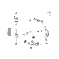 OEM Jeep INSULATOR-Spring Diagram - 52088686AA