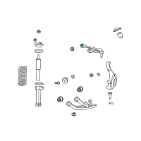 OEM 2011 Dodge Nitro BUSHING-Control Arm Diagram - 52125369AA