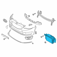 OEM 2016 Kia Cadenza Unit Assembly-Smart Cruise Diagram - 964003R000