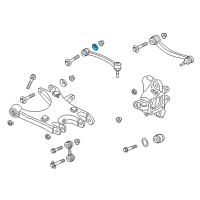 OEM 2009 BMW X3 Eccentric Flat Washer Diagram - 33-30-3-411-796