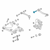 OEM BMW M5 Hex Bolt With Washer Diagram - 33-31-2-284-462