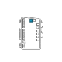 OEM Chrysler Voyager Relay-Radiator Fan Diagram - 68310219AA