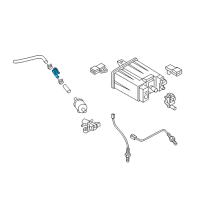 OEM 2015 Infiniti Q70 Valve Assembly-EVAPORATOR, Service Port Diagram - 14939-3S500