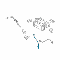 OEM Infiniti Q70 Air Fuel Ratio Sensor Diagram - 22693-6AE0A