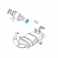 OEM 2014 BMW i8 Muffler Clamp Diagram - 18-30-8-608-163